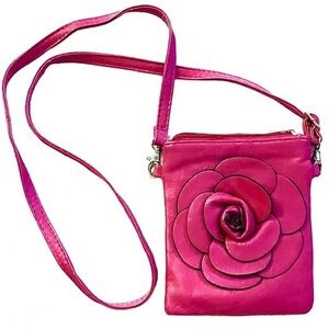 Rose - Flower Shoulder - Crossbody Bag!